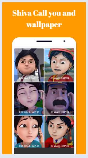 shiva cartoon call you!-Callprank and wallpaper screenshot 5