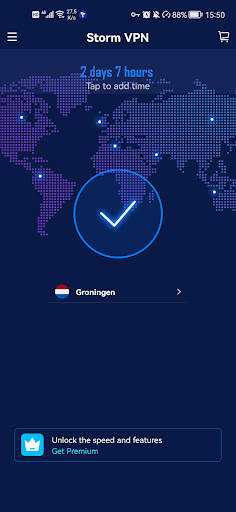 Storm VPN screenshot 2