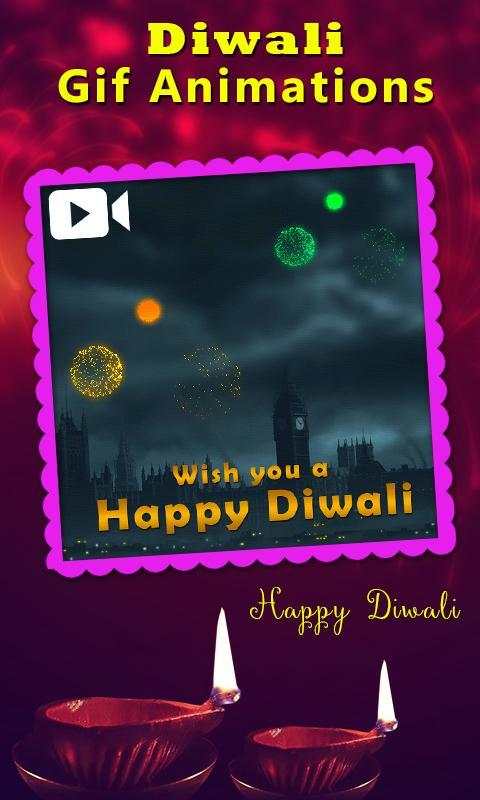 Diwali Photo Frame, greetings and Gif's 2019 screenshot 7