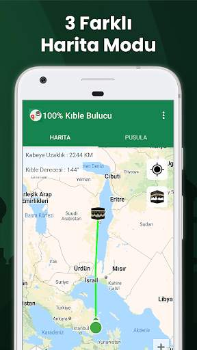 Kıble Bulma Pusulası %100 screenshot 4