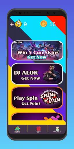 Fire Diamonds 💎 Daily Free Spin Free F Fire Game screenshot 2
