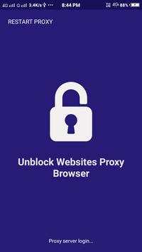 Unblock Websites Proxy Browser screenshot 1