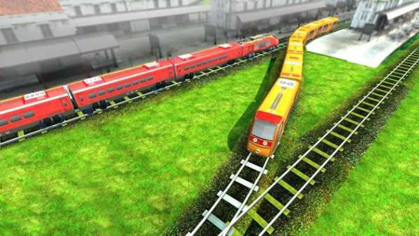 3D Train Racing Driver screenshot 3