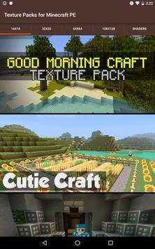 Texture Pack for Minecraft PE screenshot 1