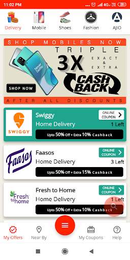 Moby Cashback स्क्रीनशॉट 2