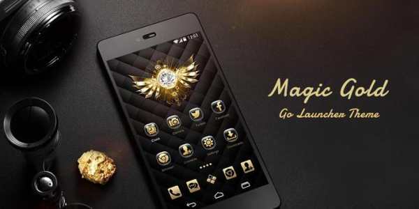 Magic Gold GO Launcher Theme screenshot 5