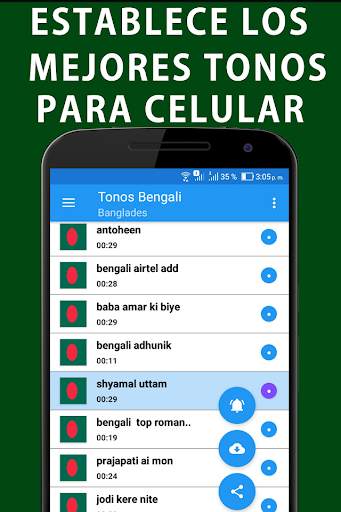Tonos de llamada Bengali screenshot 3