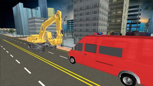 Ambulance wala game Rescue Ambulance Simulator screenshot 4