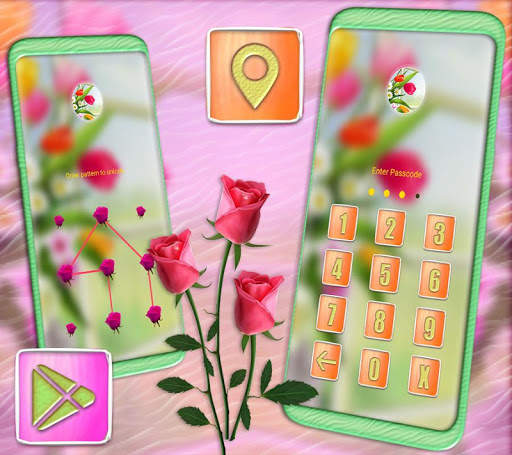 Beautiful Flower Launcher Theme 4 تصوير الشاشة