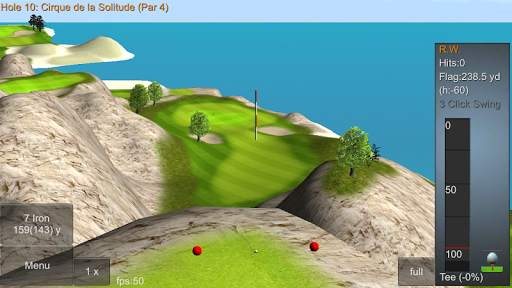 IRON 7 ONE Golf Game Lite screenshot 2