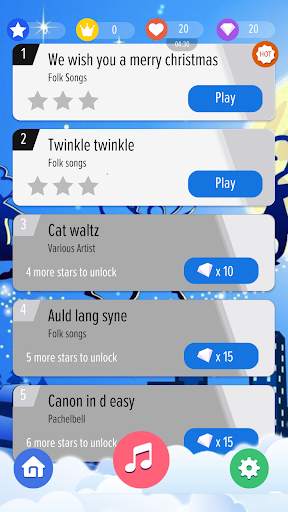 Christmas piano tiles screenshot 3