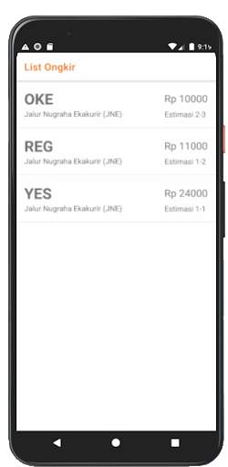 Kirket Check Ongkir Dan Paket screenshot 3