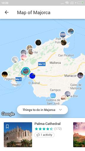 Majorca Travel Guide in English with map screenshot 4