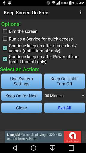 Keep Screen On Free screenshot 1