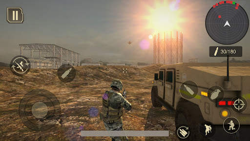 Army War Zone Shooting Sim screenshot 3