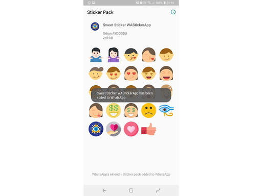 2019 New Stickers for WhatsApp screenshot 4