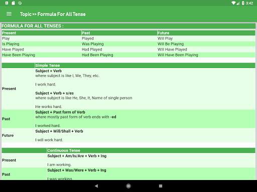 English Grammar Advanced screenshot 10
