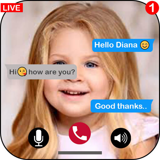 fake call and chat live diana 3.0