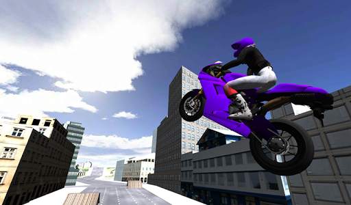 Motorbike Driving 3D City screenshot 13