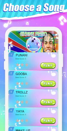 Tekashi 6ix9ine Piano Tiles screenshot 1
