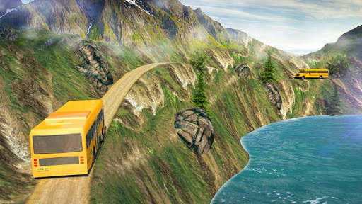 School Bus: Up Hill Driving скриншот 4