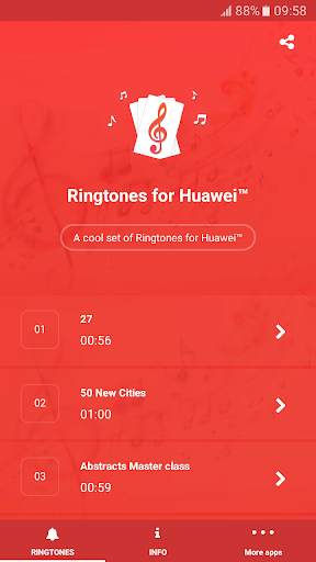 Ringtones for Huawei™ screenshot 1