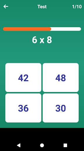 Multiplication Table Games screenshot 4