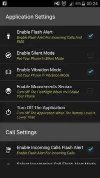 Ringing Flashlight Alerts 2 screenshot 1