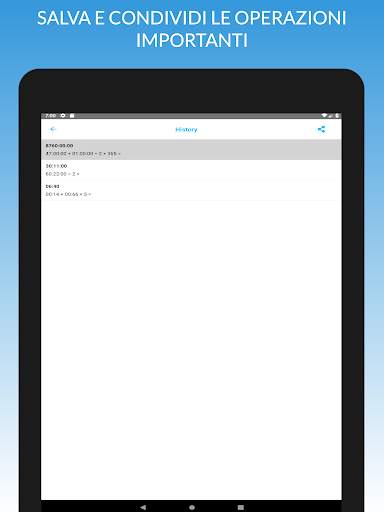 Time Calc - Calcolatrice Tempo screenshot 10