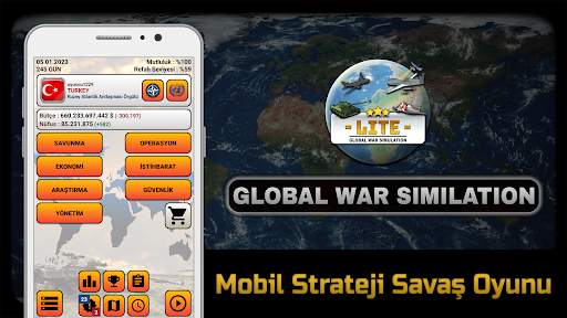 Global War Simulation Lite screenshot 1