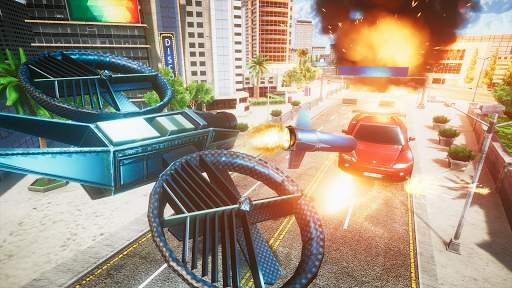 City Drone Counter Attack - Rescue Mission 2020 screenshot 1