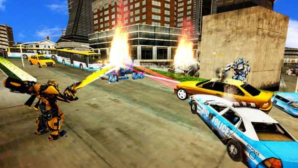 Super Mech Warrior Robot: Muscle Car Transformer screenshot 4