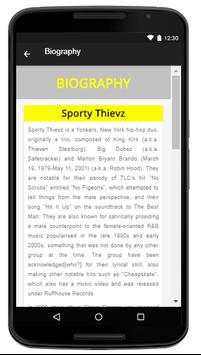 Sporty Thievz  - Music And Lyrics screenshot 3