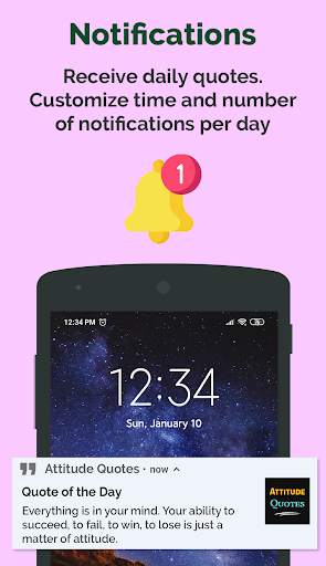Attitude Quotes and Status - Daily Quotes offline screenshot 4