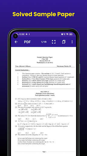 Class 12 CBSE Sample Paper screenshot 6