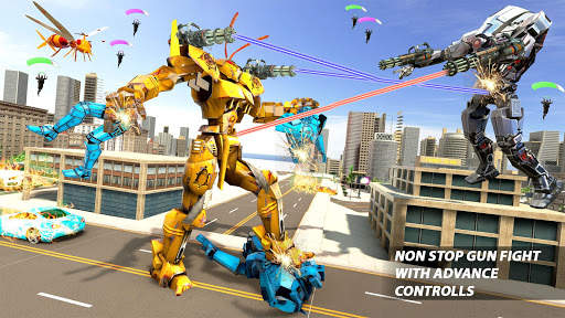 Mosquito Robot Transforming Games: Robot Car Game screenshot 5
