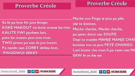 Haitian Proverbs скриншот 1