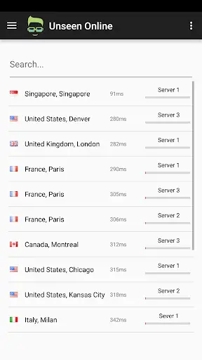 FREE VPN - Unseen Online screenshot 3