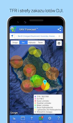 UAV Forecast dla dronów screenshot 5