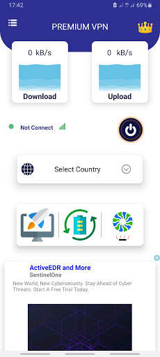 Premium VPN screenshot 1