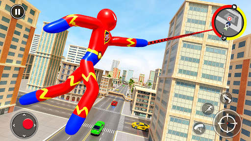 Stickman Rope Superhero Game screenshot 4