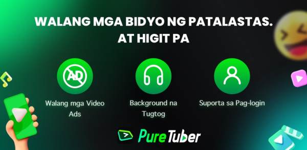 Pure Tuber - Block Ads for Video, Free Premium screenshot 1