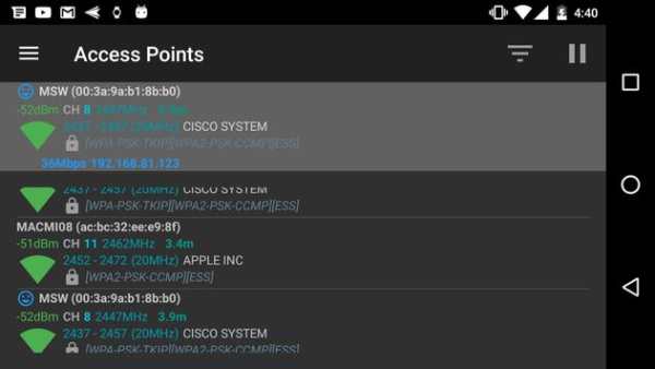 WiFi Analyzer screenshot 6