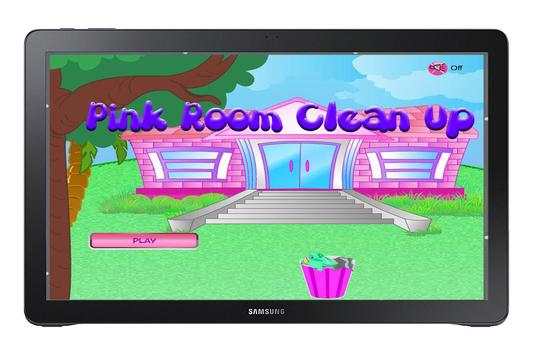 Pink Room Clean Up game screenshot 2