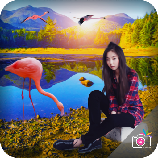Flamingo Photo Editor - flamingo photo frames icon