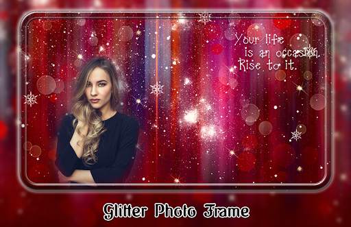 Glitter Photo Frames screenshot 1