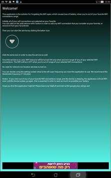 Favorites Wifi - battery save screenshot 8