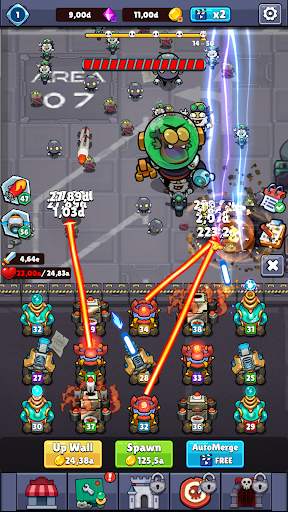 Merge Cannon - Idle zombie war screenshot 7