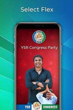 YSR Congress Party Flex Maker: YSRCP Photo Frames screenshot 3