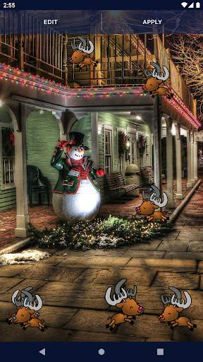 Reindeer HD Live Wallpaper screenshot 4
